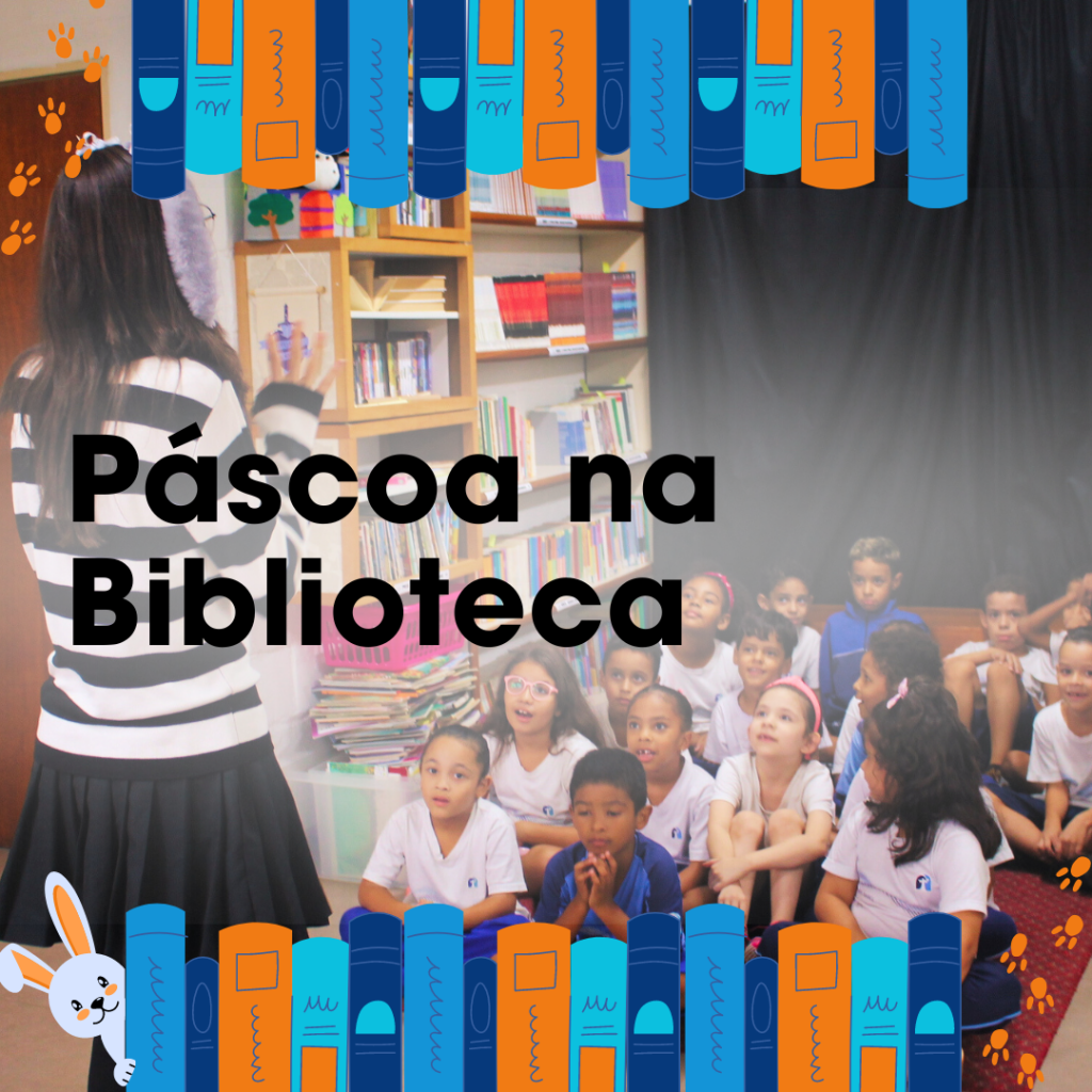 Páscoa na biblioteca