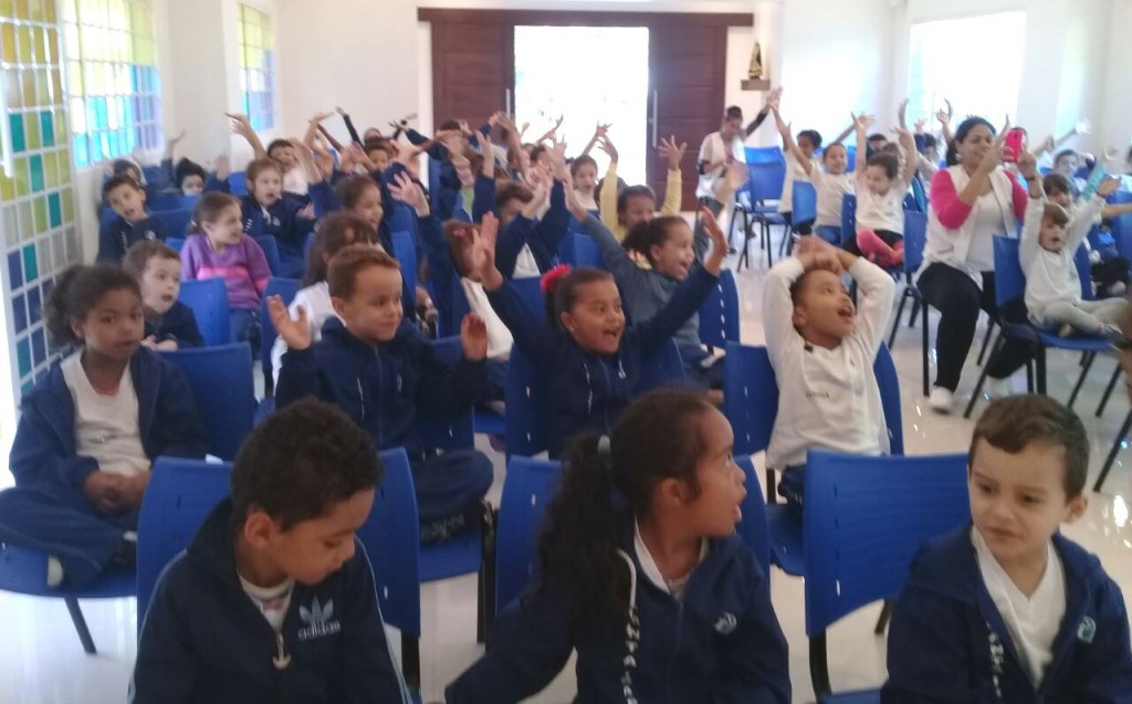 Campanha da Fraternidade é celebrada com os Estudantes da  Educação Infantil